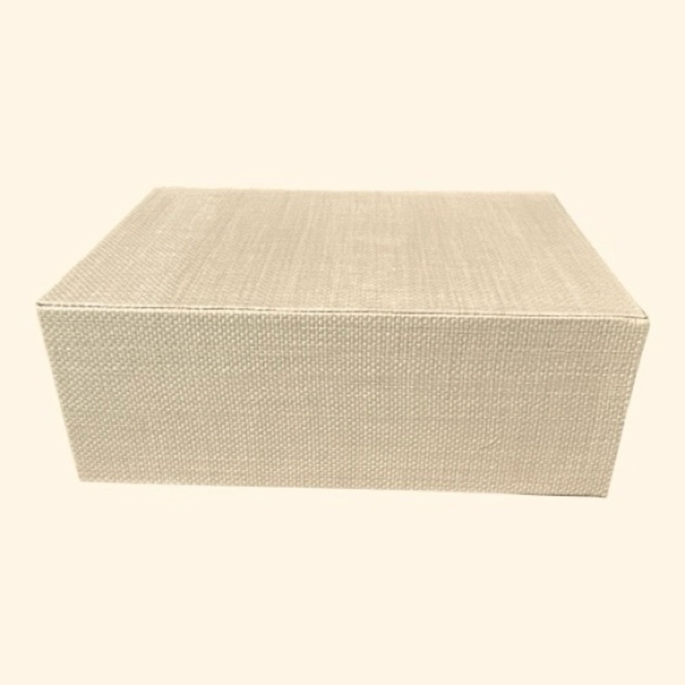 NWT Beige 2-Drawer Jewelry Organizer with Gold Handles – 11”x7”x4” - Picture 6 of 12